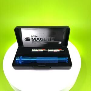 MagLite Mini 2-Cell AA Flashlight in Presentation Box, Royal Blue